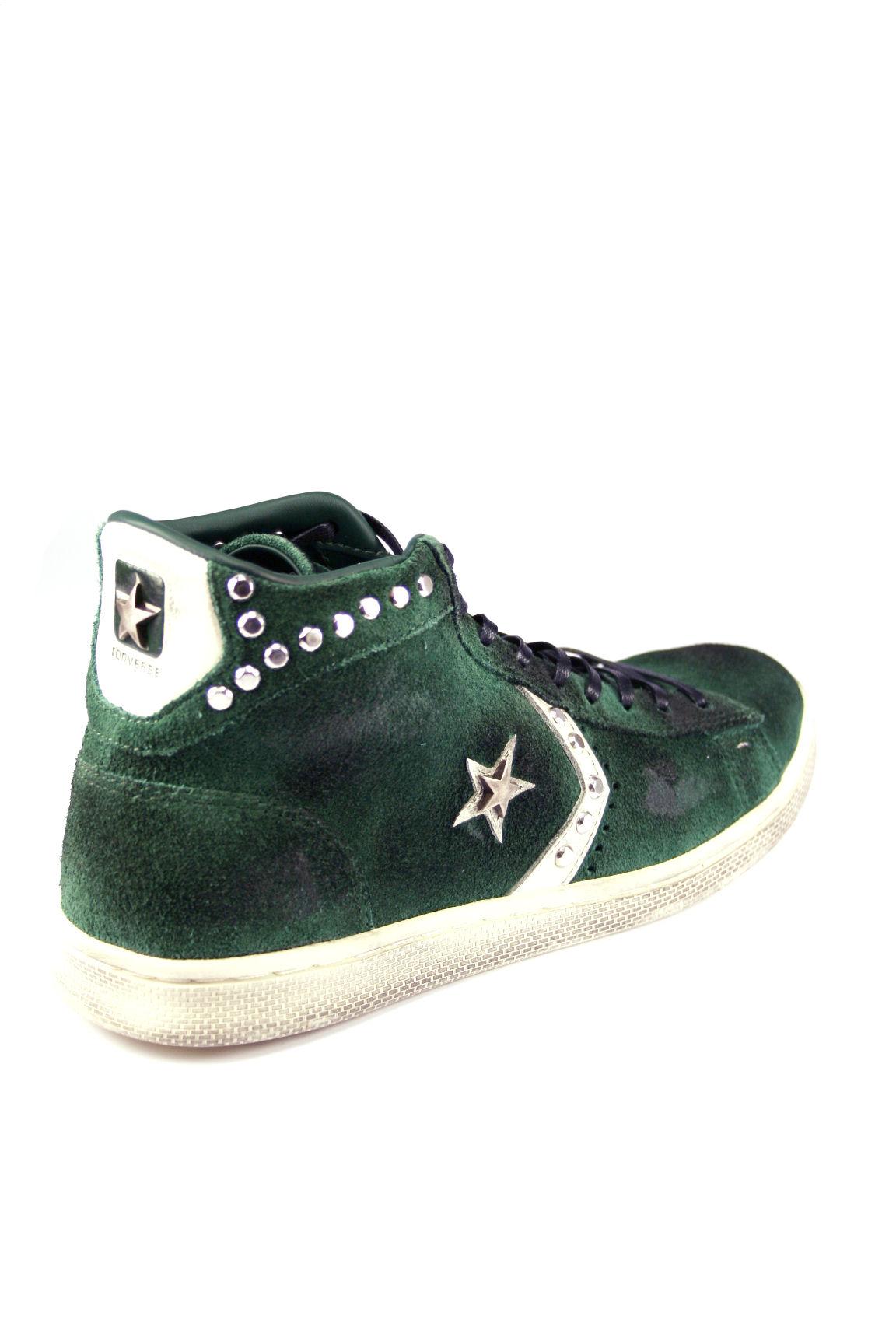 converse alte verde pino