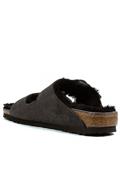 Arizona Gunmetal Sheepskin Suede