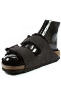 Arizona Gunmetal Sheepskin Suede