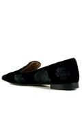 Ballerina Black Velvet Floreal Embroidery
