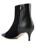 Ankle Boot Black Suede Leather