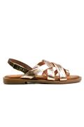 Sandal Powder Pink Laminated Leather