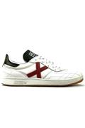 Orion Winter Canvas White Leather Red Black