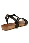 Fusbet Sandal Black Leather