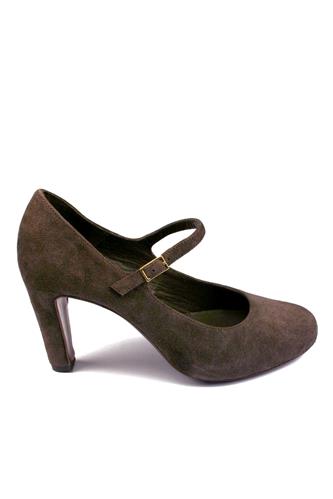 Shoes Dark Brown Oiled Suede