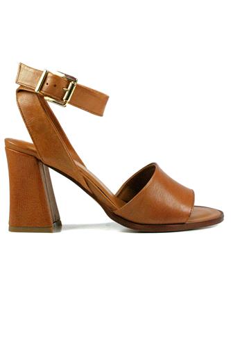 Sandal Brown Leather, LATIKA