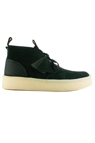 Desert Cup Black Suede Nubuck, CLARKS ORIGINALS