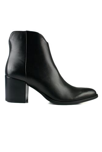 TRIVER FLIGHTAnkle Boot Black Glove Leather