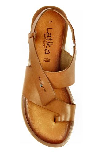 Sandal Brown Leather Flip Flop