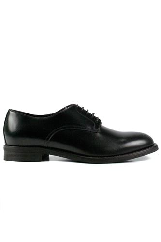 Lace-Up Samoa Black Leather