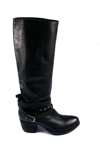 Boots Black Leather