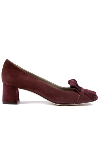 Chantal Fringes Bordeaux Suede, CHEVILLE