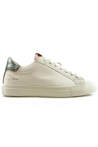 Colorado White Leather Blue Laminated Leather Pink, NEVVER