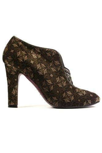 Dahlia Brown Hazelnut Chic Velvet, MINA BUENOS AIRES
