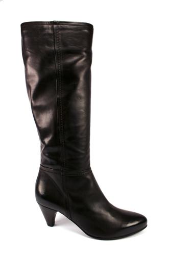 Zip Boots Dark Brown