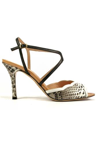 Filo Ayers Rock Black White Leather, MINA BUENOS AIRES