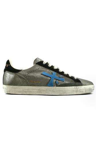 Steven Silver Laminated Suede Back Light Blue, PREMIATA