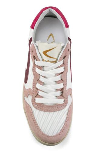 Super Nylon Mesh Pink White Bordeaux