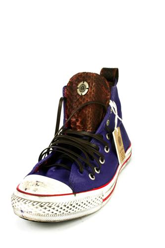 Vintage Sneakers Python Brown Purple, dioNisO