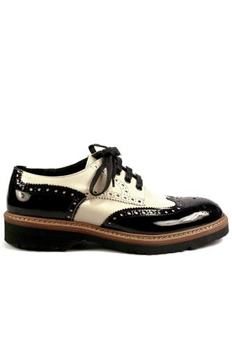 Shoes Patent Leather Black Cream