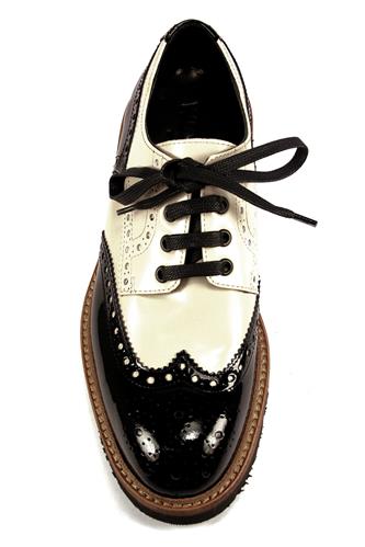 Shoes Patent Leather Black Cream