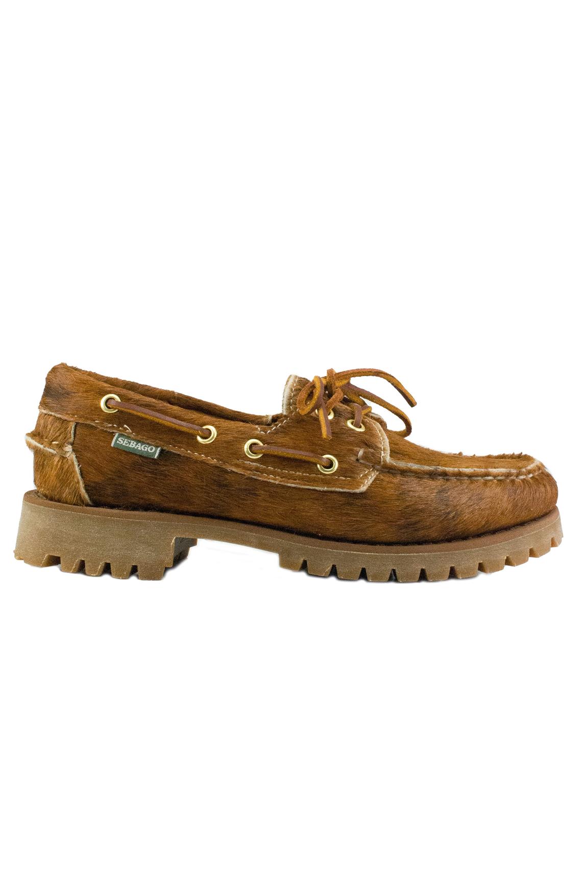 Ranger Raw Woman Brown Pony Skin SEBAGO Moccasin