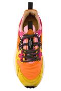 Yamano 3 Orange Nylon Yellow Pink Suede