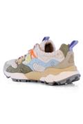 Yamano 3 Lana Beige Camoscio Militare Celeste
