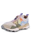 Yamano 3 Lana Beige Camoscio Militare Celeste