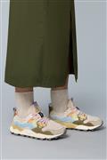 Yamano 3 Lana Beige Camoscio Militare Celeste