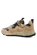 Yamano 3 Mud Light Brown Black Suede Cloth