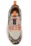Yamano 3 Nylon Latte Camoscio Beige Marrone Chiaro Animalier