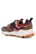 Yamano 3 Bordeaux Nylon Brown Cream Suede