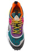 Kotetsu Nylon Verde Bottiglia Militare Camoscio Viola