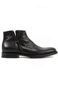 Double Zip Boot Black Oxyde Leather