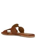 Slipper Brown Leather