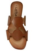 Slipper Brown Leather