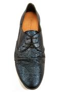 Lesly Stringata Carem Laminato Blu