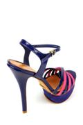 Sandal Purple Fuxia Patent Leather