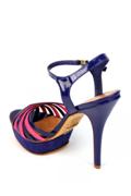 Sandal Purple Fuxia Patent Leather