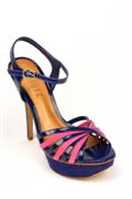 Sandal Purple Fuxia Patent Leather