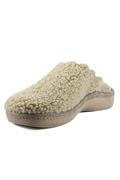 Pantofola Lana Beige