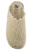 Pantofola Lana Beige