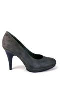 Decolletè Grey Suede