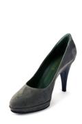 Decolletè Grey Suede