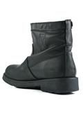 Low Biker Black Used Leather