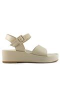 Malva White Cream Leather
