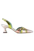 Chanel Platinum Lime Face Powder Laminated Leather