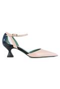 Low Shoes Face Powder Black Leather