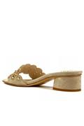 Sandal Dove Grey Suede Strass